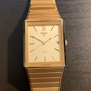 Men's Vintage Pulsar Tank Watch