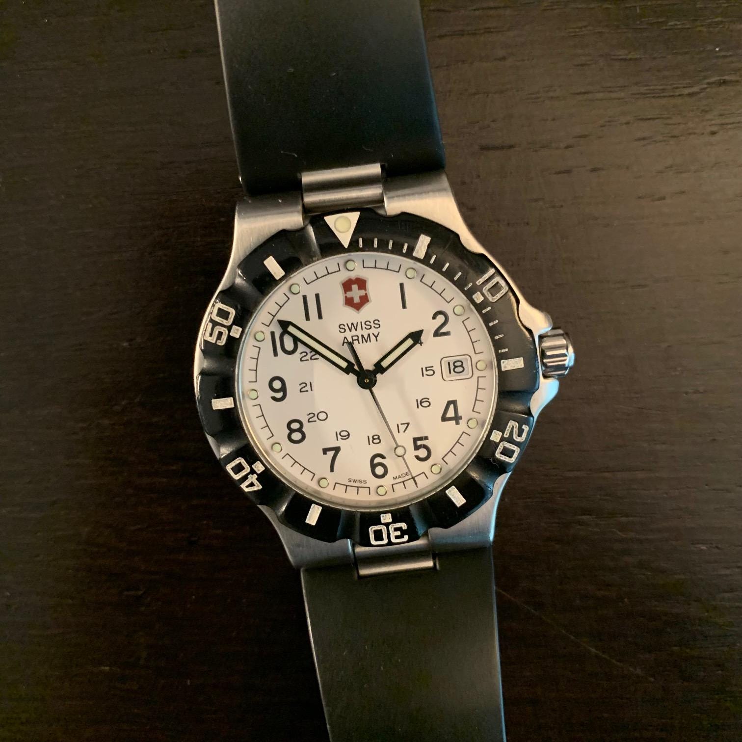 Men's Swiss Army Victorinox – 24000 – Summit XLT, White Dial