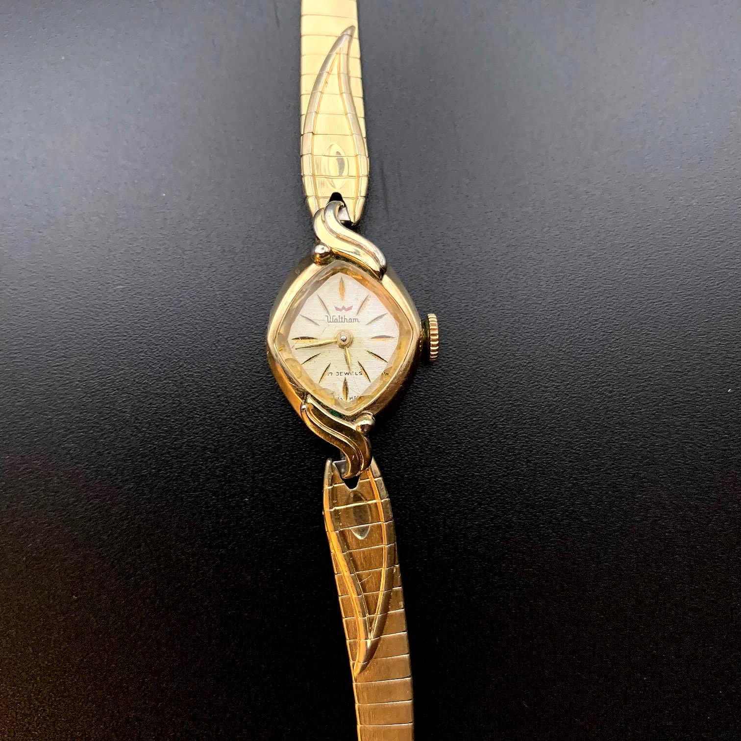 Ladies Waltham 10K RGP Mechanical 17 Jewel Dainty Watch - Etsy