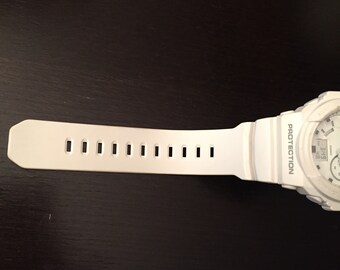 Casio Men s G Shock GA150 White Resin Quartz Watch