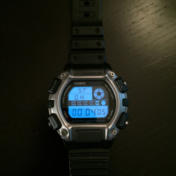 casio カシオ DRO-204 稼動品 1340 ヴィンテージ Very Rare Casio Duro DRO-204 - Etsy
