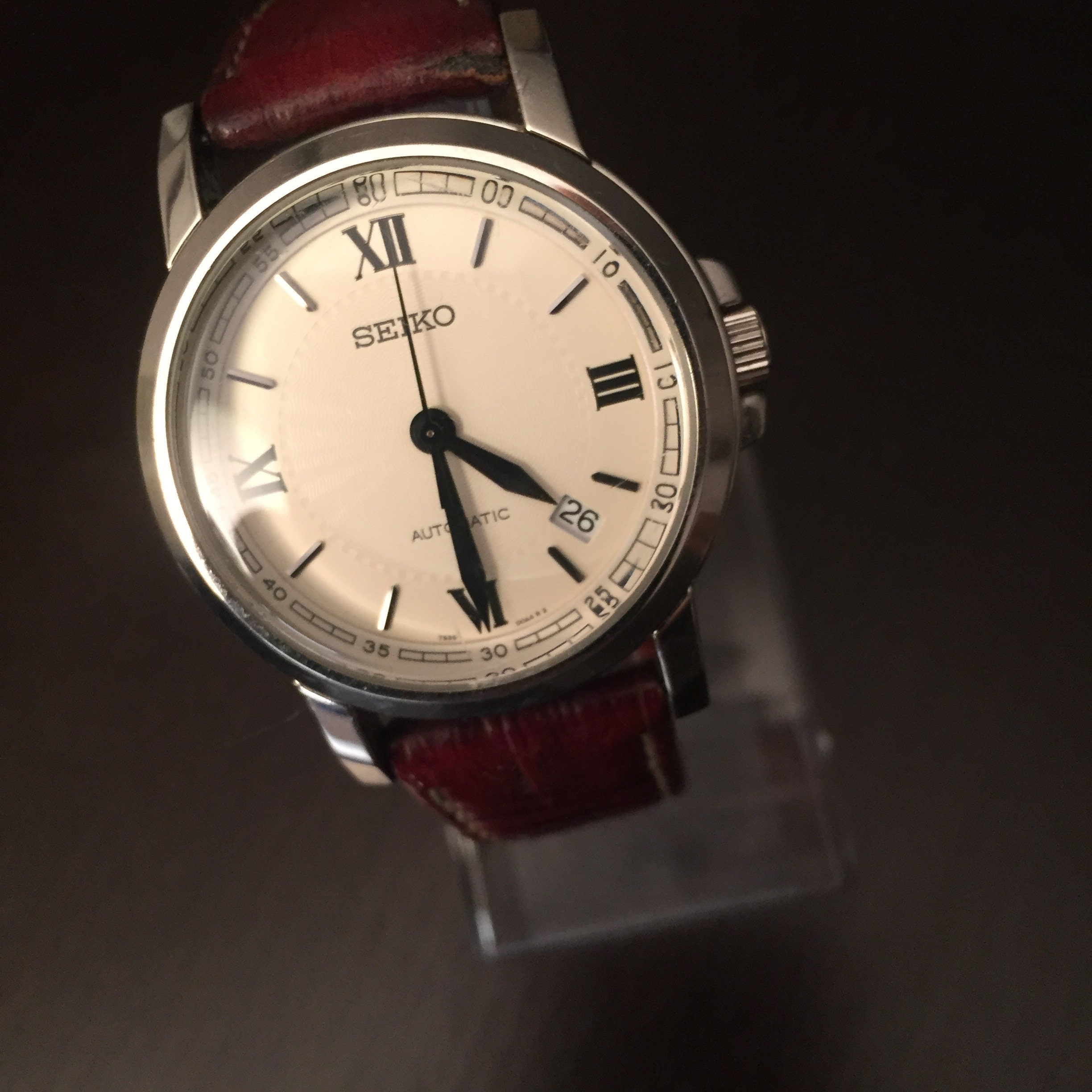 Seiko Automatic Roman Dial 7S35-00A0 A4 WP | Etsy