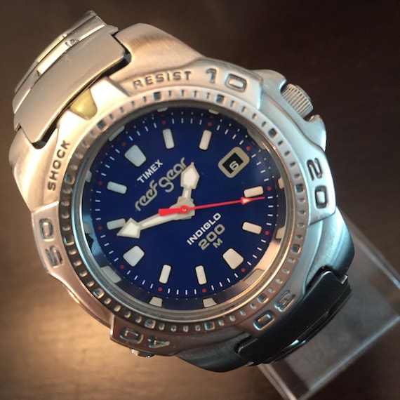 timex reef gear indiglo 200m