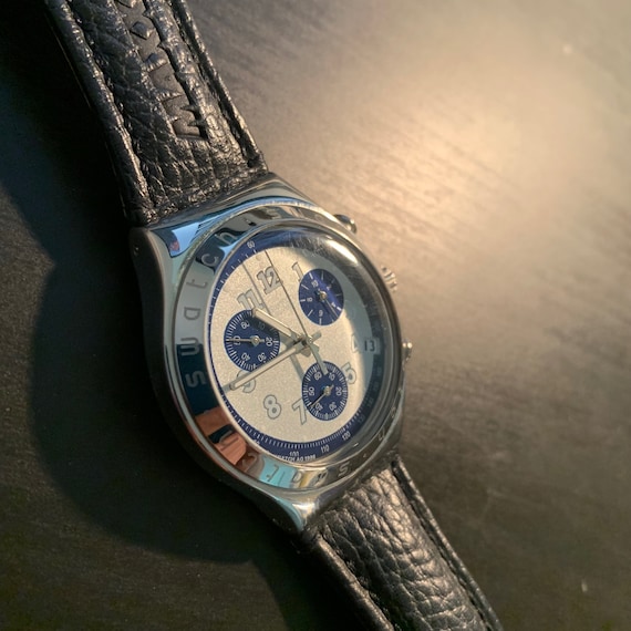 Vintage 1996 Swatch Irony Chronograph 