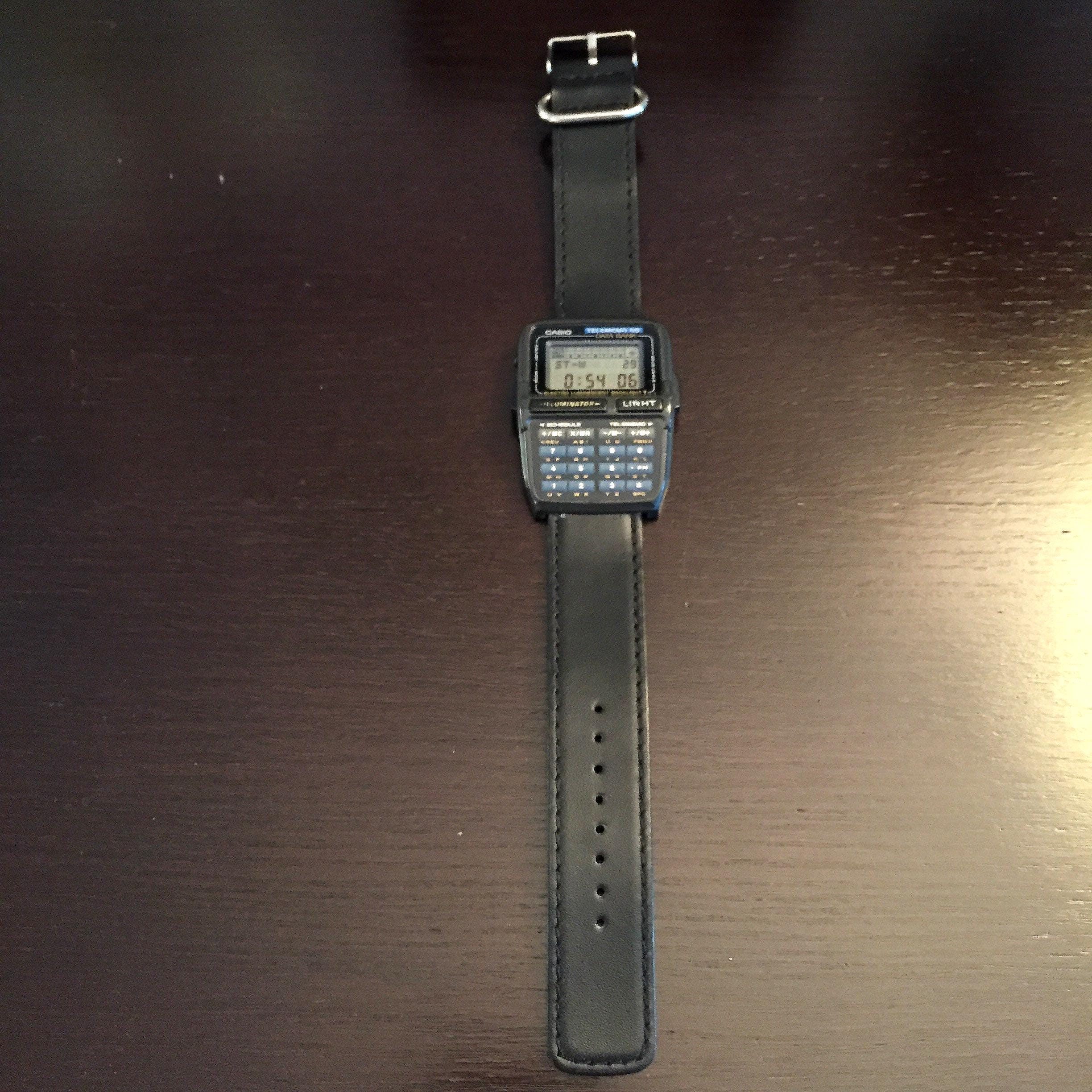 Vintage Casio Digital Telememo 50 DBC 63 Watch - Etsy Denmark