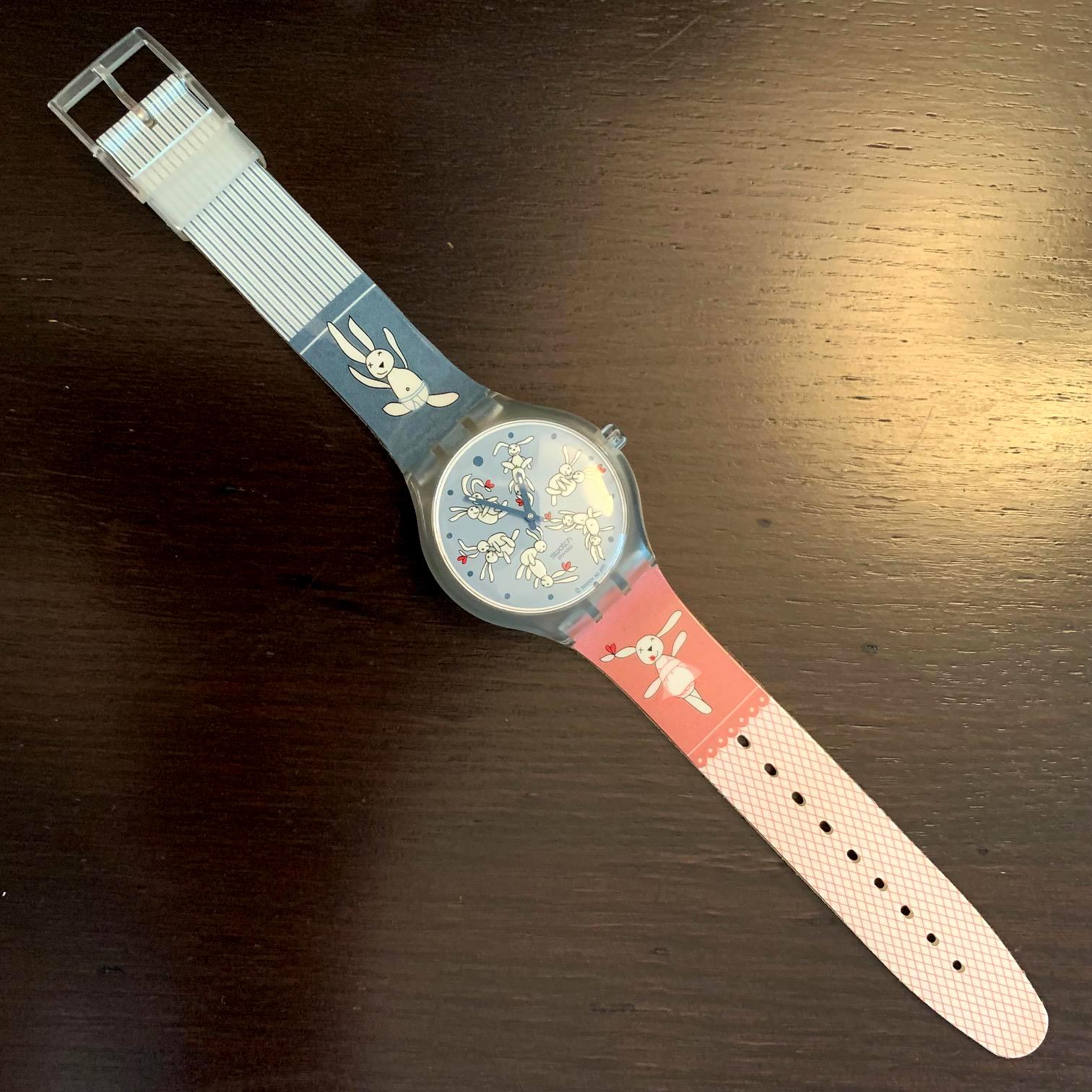 Rare Swatch Bunny Sutra Watch – Limited Edition - Etsy