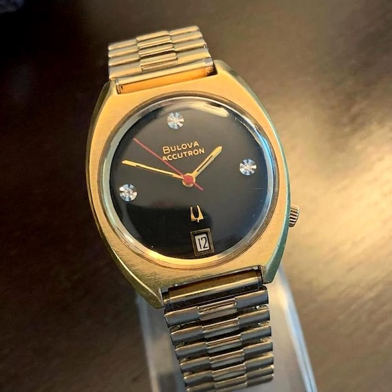 Men's 70s Bulova Accutron N3 Tuning Fork Movement Vintage Watch