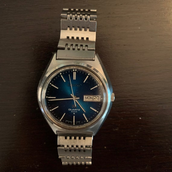 Men s Vintage 1975 Watch SEIKO 4004 0903 7009 Etsy Canada