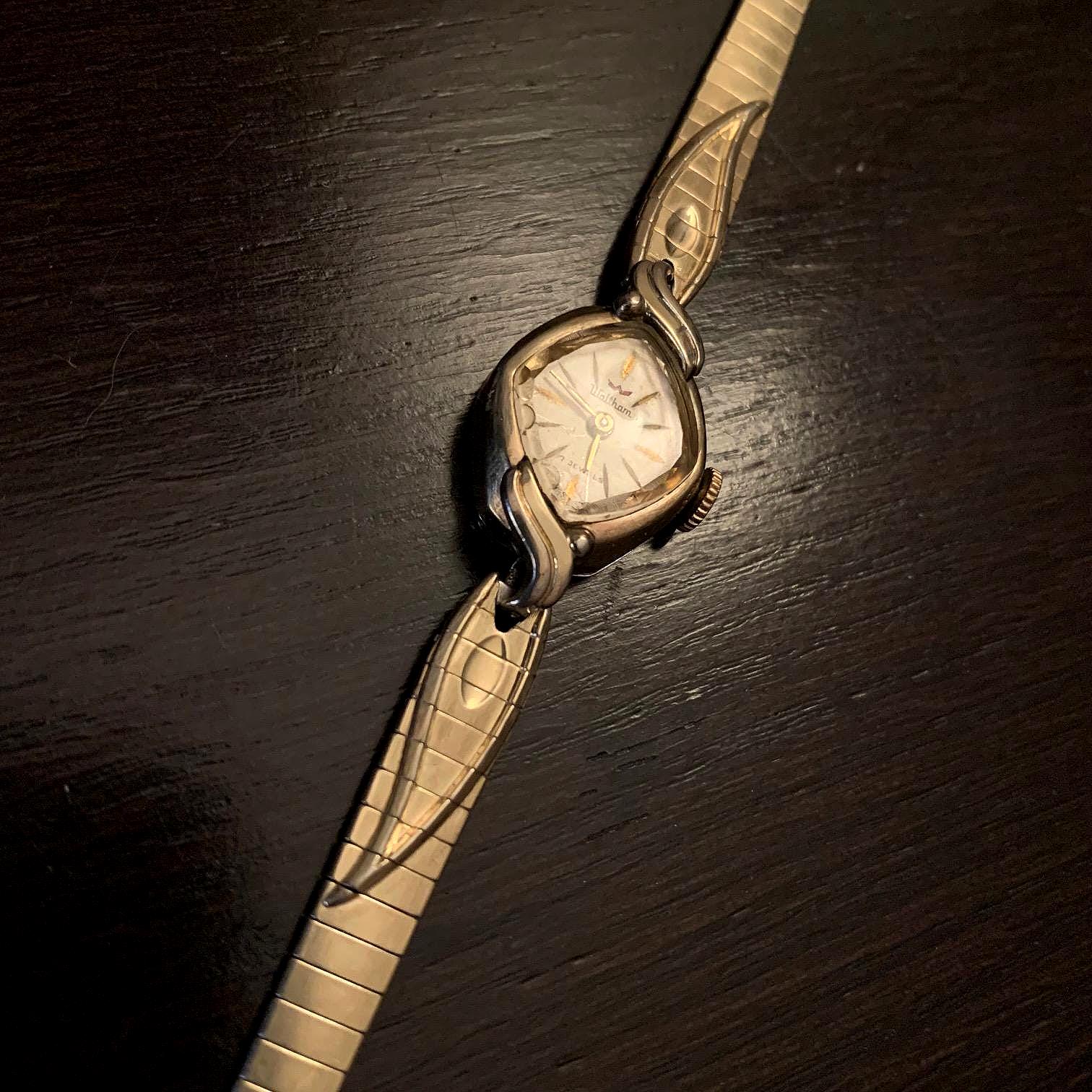 Ladies Waltham 10K RGP Mechanical 17 Jewel Dainty Watch - Etsy