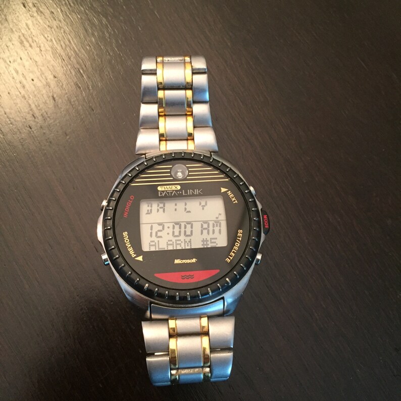 timex datalink watch