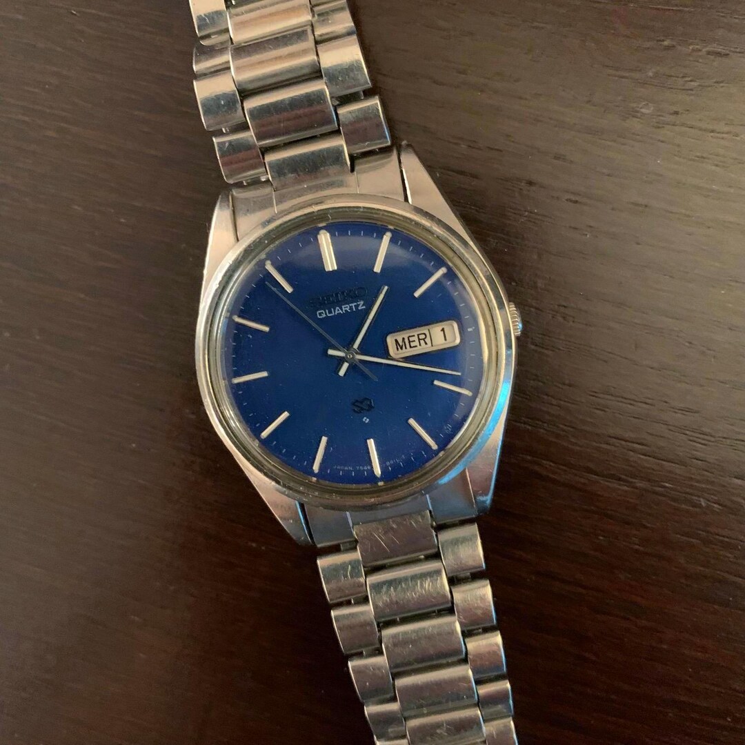 Men's Vintage 1979 SEIKO 7546-8369 - Etsy Denmark