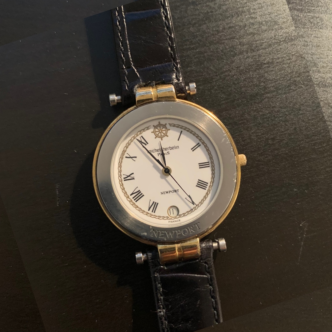 Ladies Michel Herbelin Newport Watch Etsy Mexico