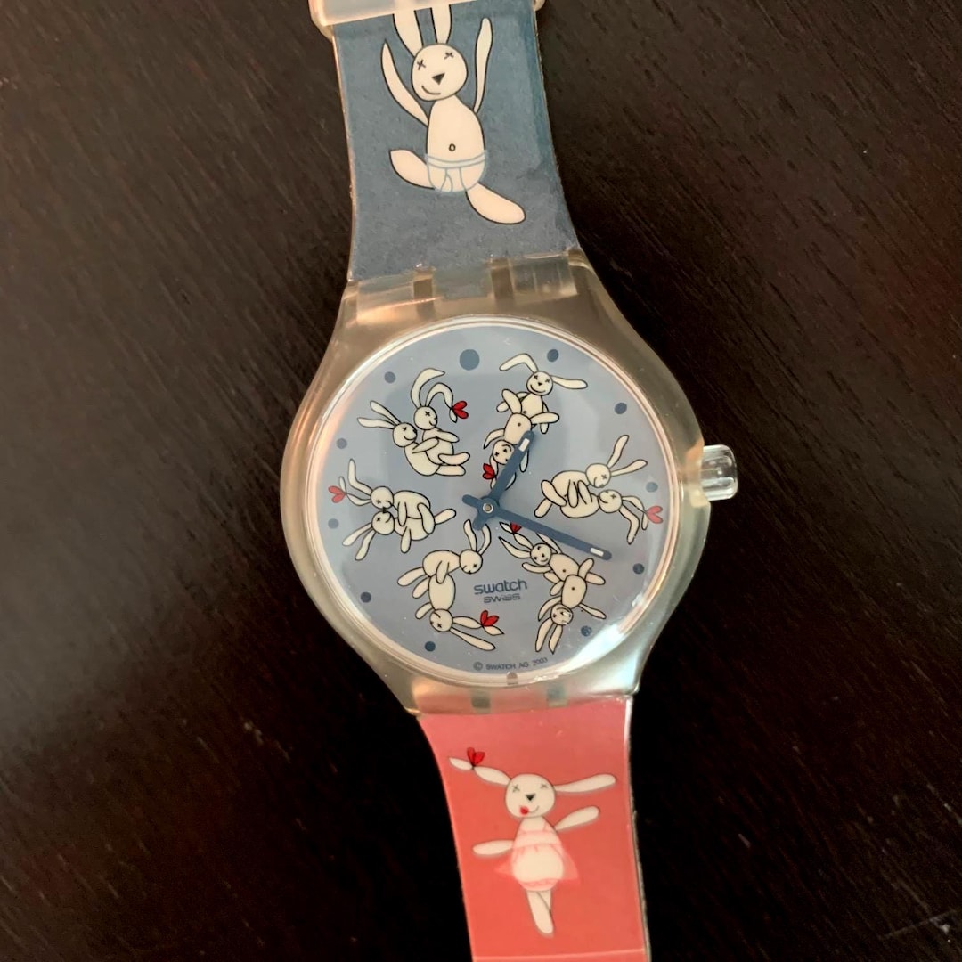 新品　swatch　BUNNY SUTRA スウォッチ　バニースートラ Rare Swatch Bunny Sutra Watch – Limited Edition - Etsy