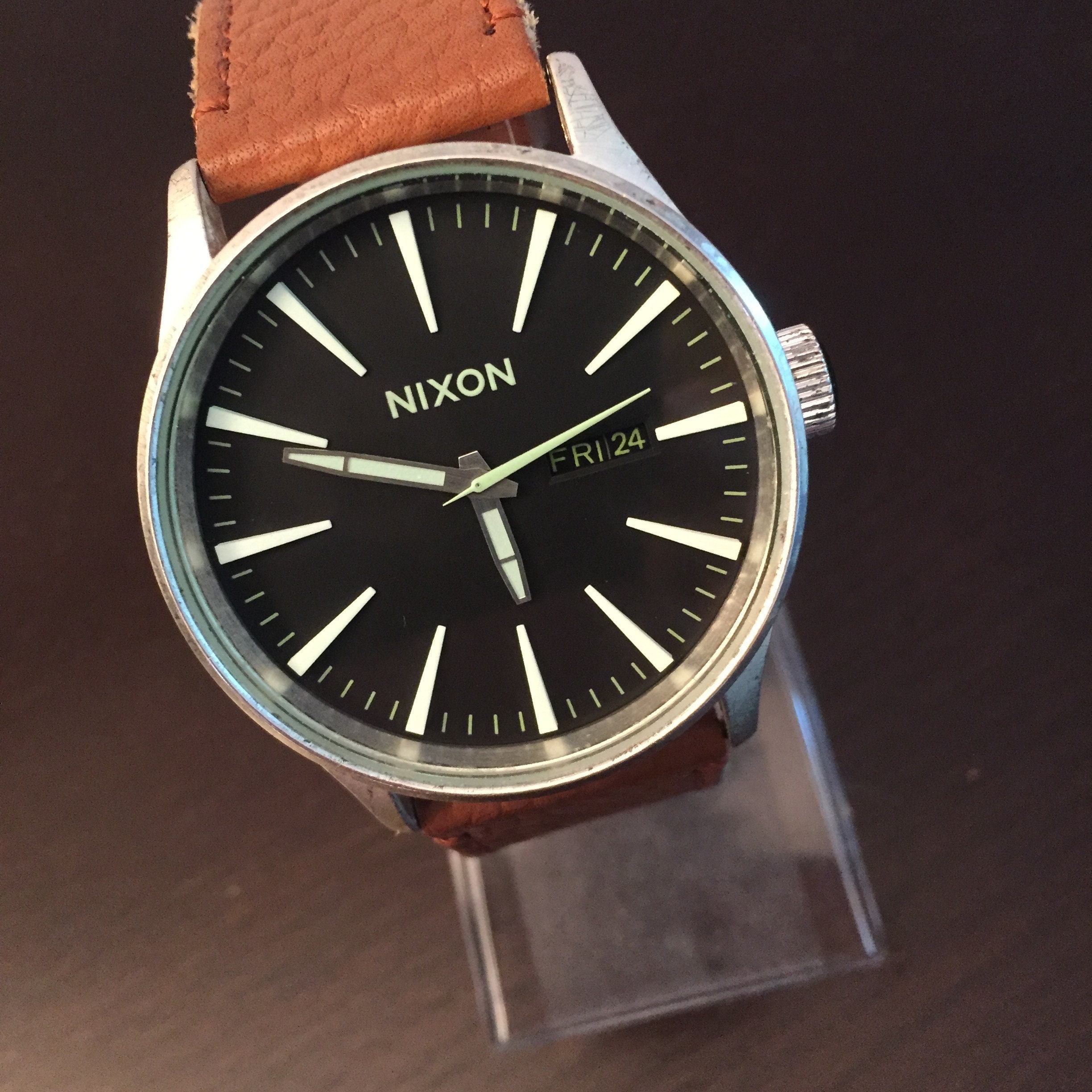 Nixon the Sentry Leather - Etsy