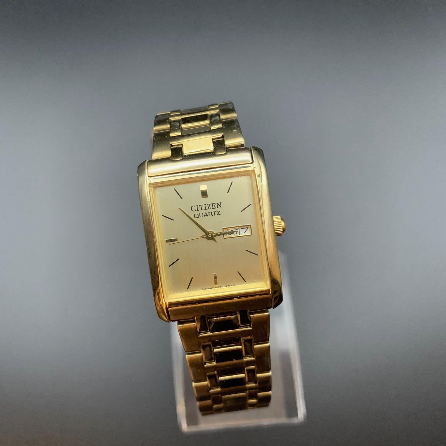 Men's 1980's Citizen Tank Watch - Etsy