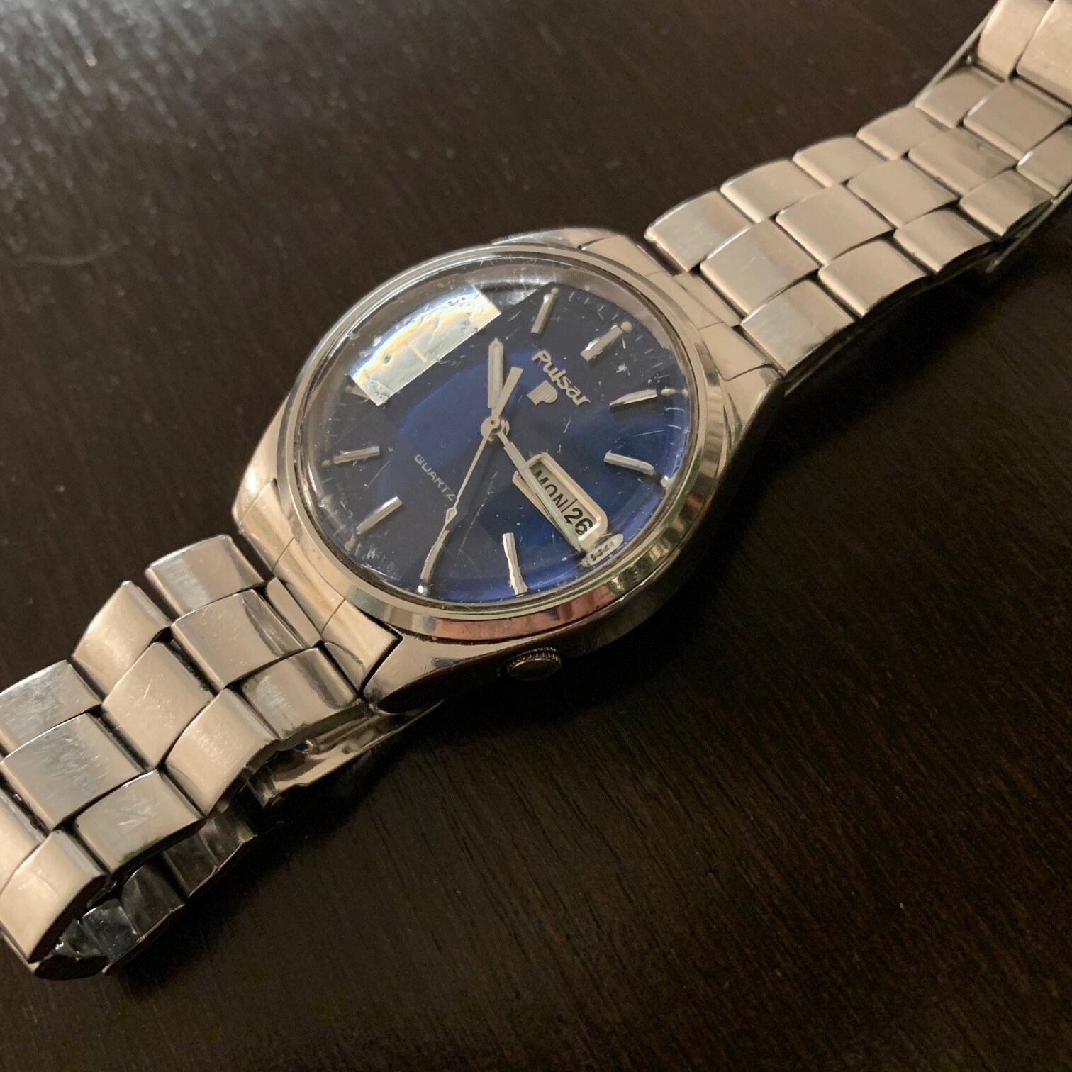 Vintage 1985 Pulsar by Seiko Y513-8039 Men's Watch - Etsy