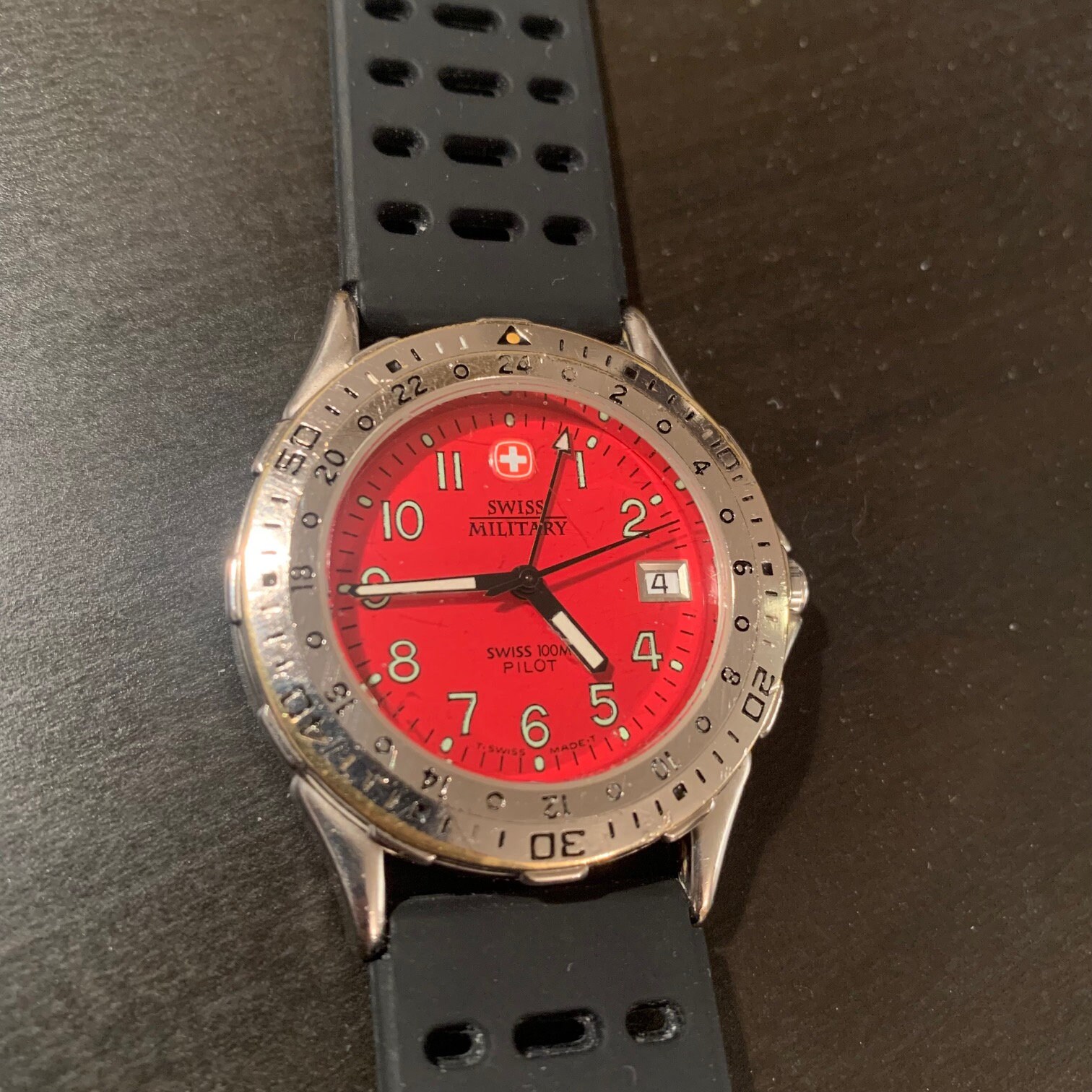 Men's Swiss Military Pilot Watch - Etsy