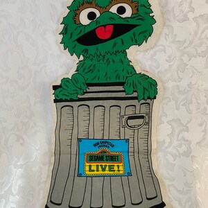 Oscar The Grouch Trash Talker Vinyl Decal