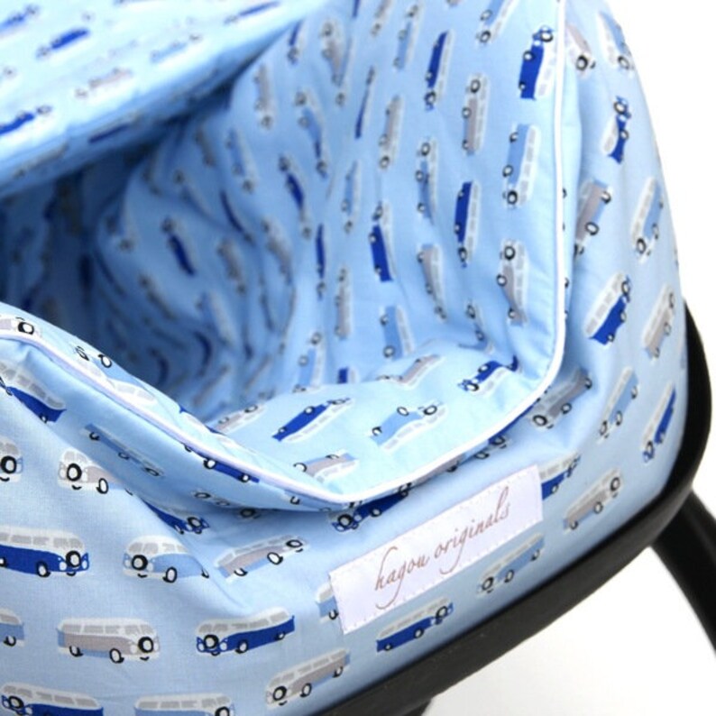 Cover for maxi cosi baby car seat & zipped-on blanket image 3