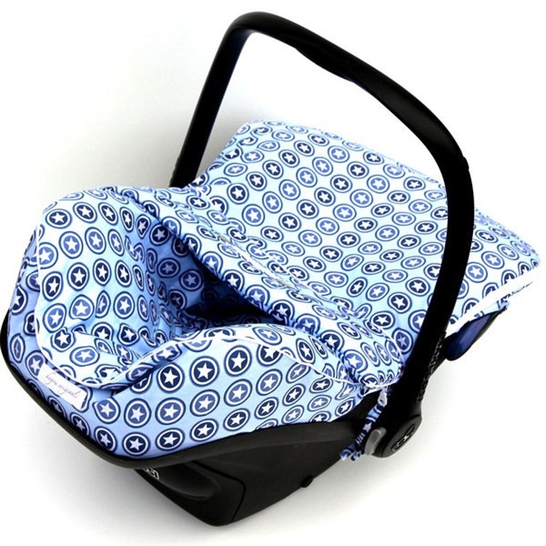 Cover for maxi cosi baby car seat & zipped-on blanket image 4