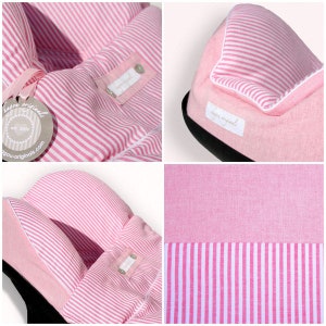 Cover for maxi cosi baby car seat & zipped-on blanket