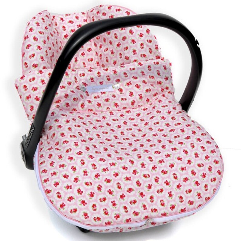 Cover for maxi cosi baby car seat & zipped-on blanket image 1