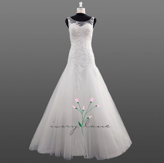 Custom Mermaid Wedding Dresstulle Mermaid Wedding Dress Etsy
