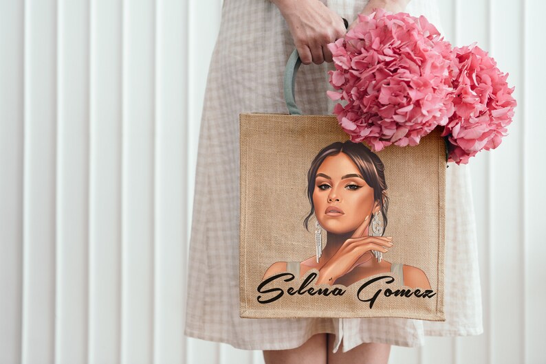 Printable Selena Gomez PNG Hand Drawn Sublimation Designs No - Etsy