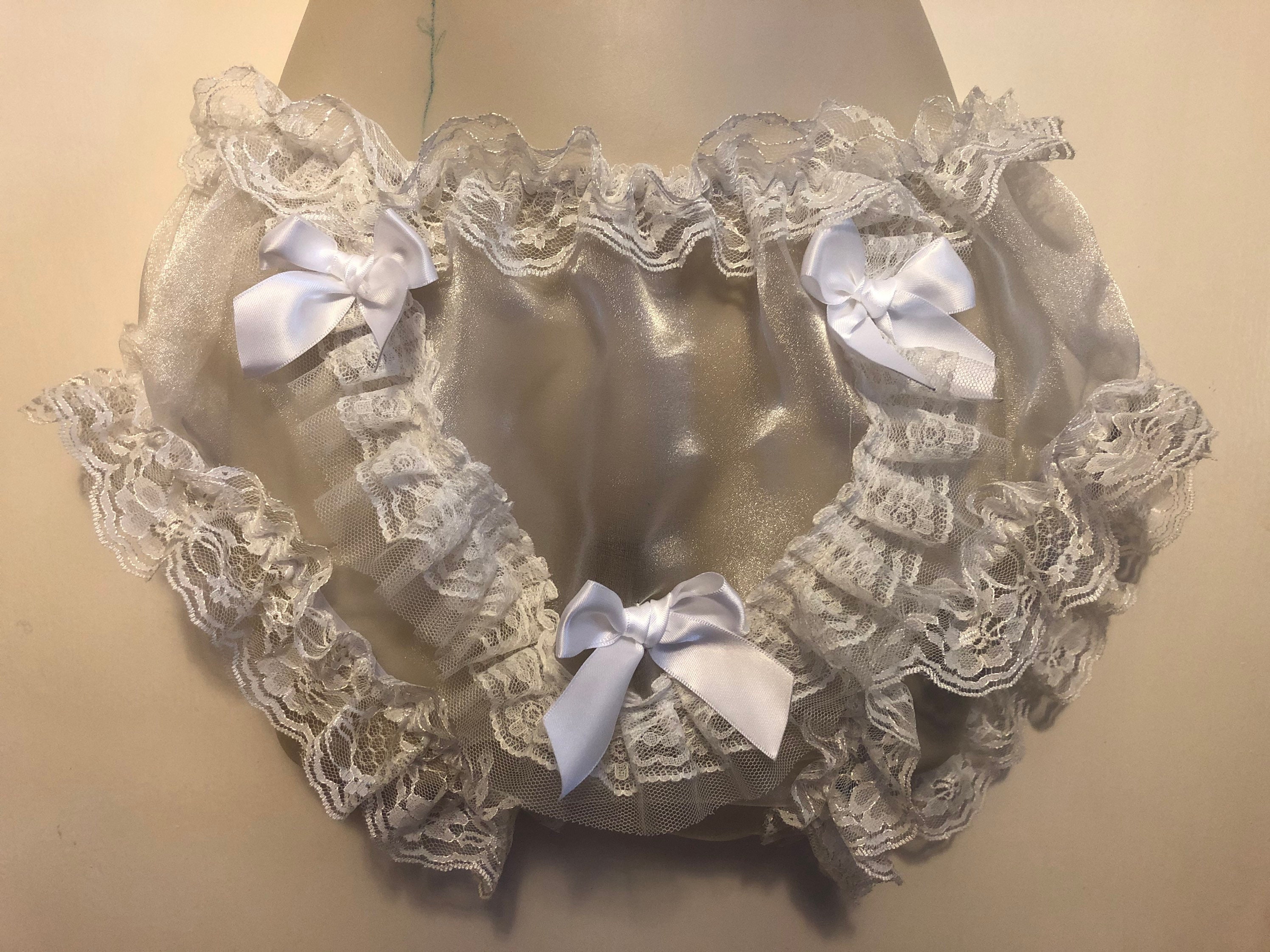 Frilly See-through White Organza Panties All Sizes - Etsy