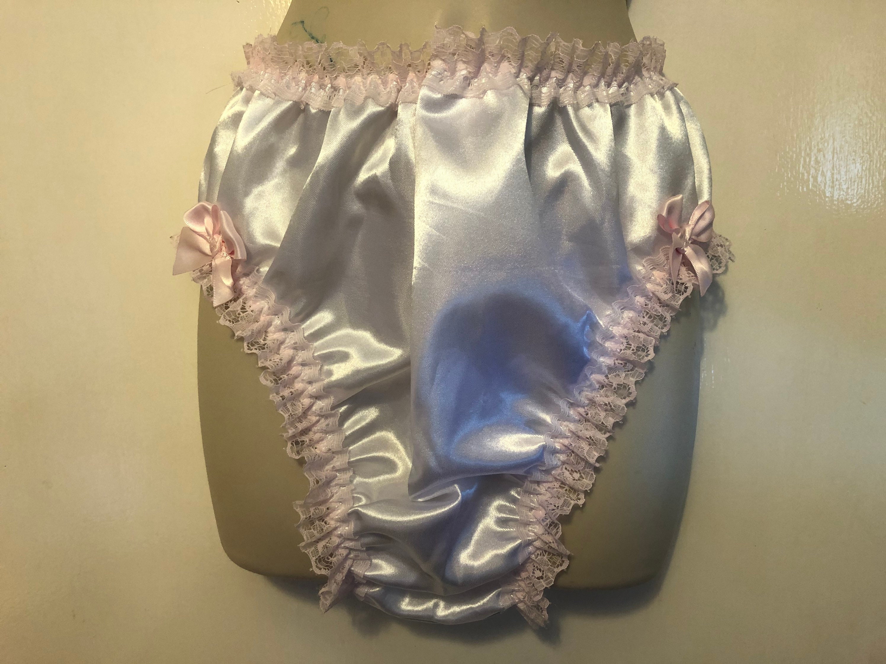 High waist and high legs satin panties mens all sizes Etsy
