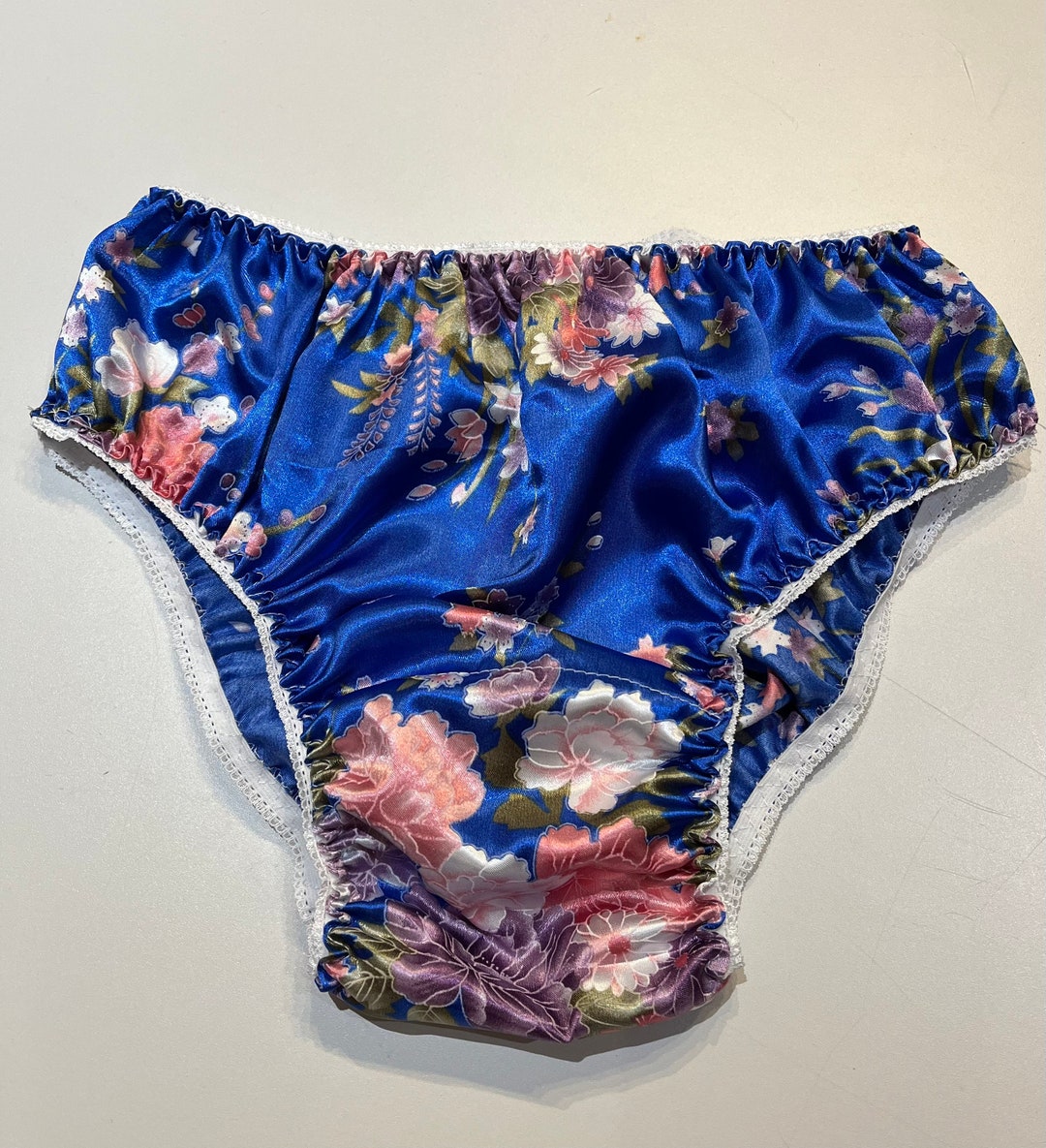 Satin Bikini Panties Floral Multi Colour for Men All Sizes Etsy