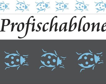 Kinderschablonen Wandschablonen Schablonen Malerschablonen Wanddekor Marienkäfer
