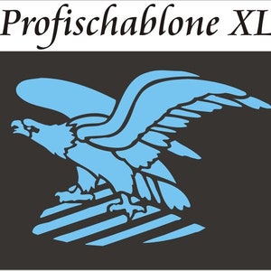 Wall stencil, wall stencils, decorative stencil, painting stencil, stencil, children&#39;s motif, children&#39;s stencil, stencil - eagle