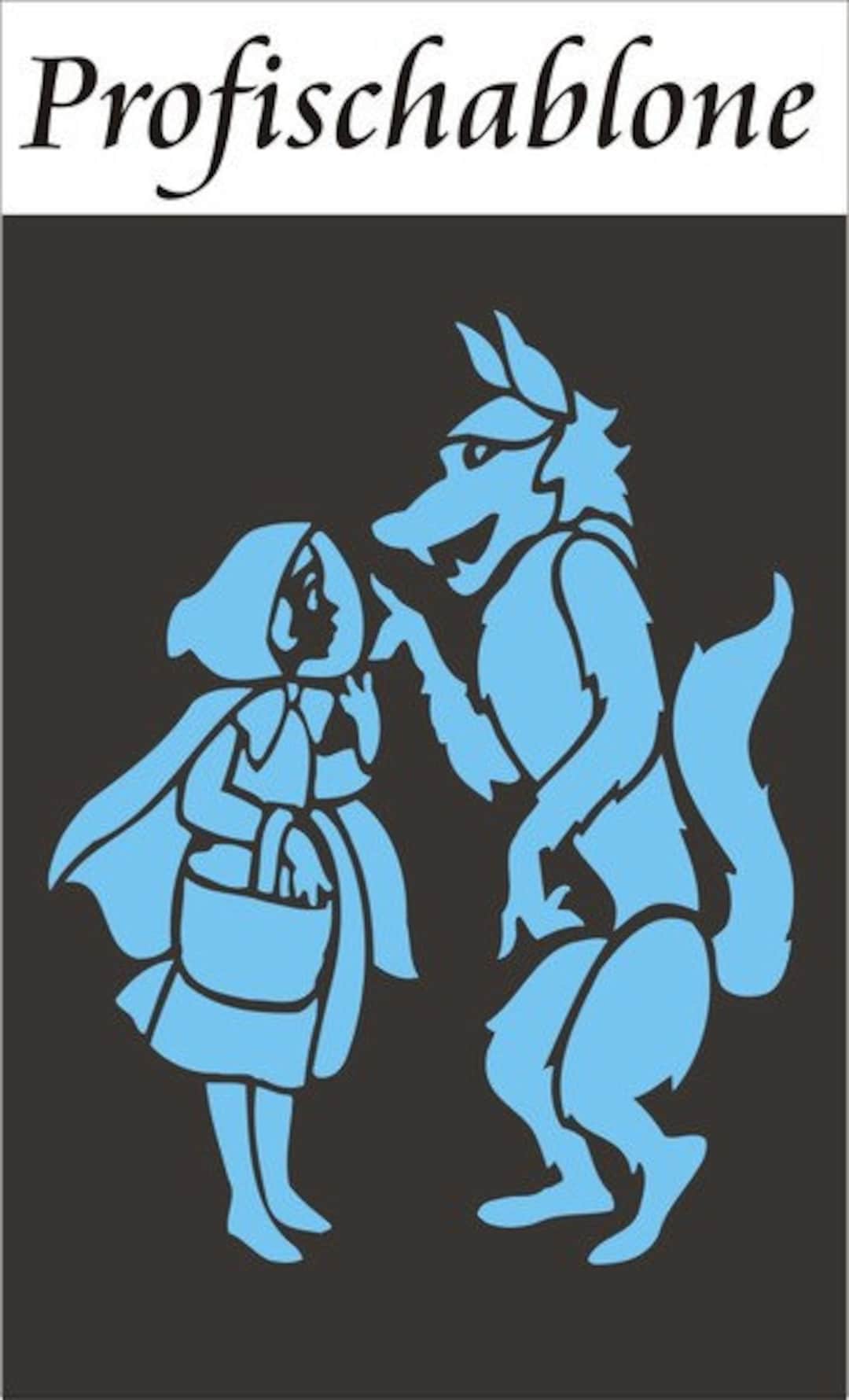 Wall Stencil, Painter's Stencil, Fairy Tale Characters, Stencils ...