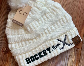 hockey mom winter hat