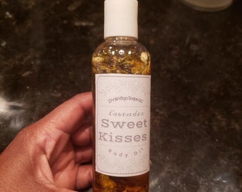 Lavender Kisses Herbal Body Oil