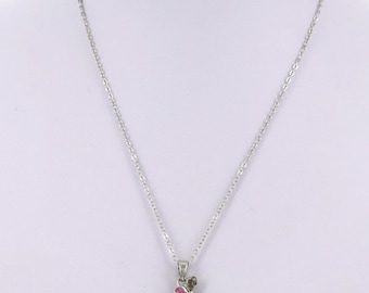 Rhinoceros Stoned Charm Necklace
