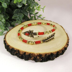 Pulsera con cable Stoned Arrow Multi Beads