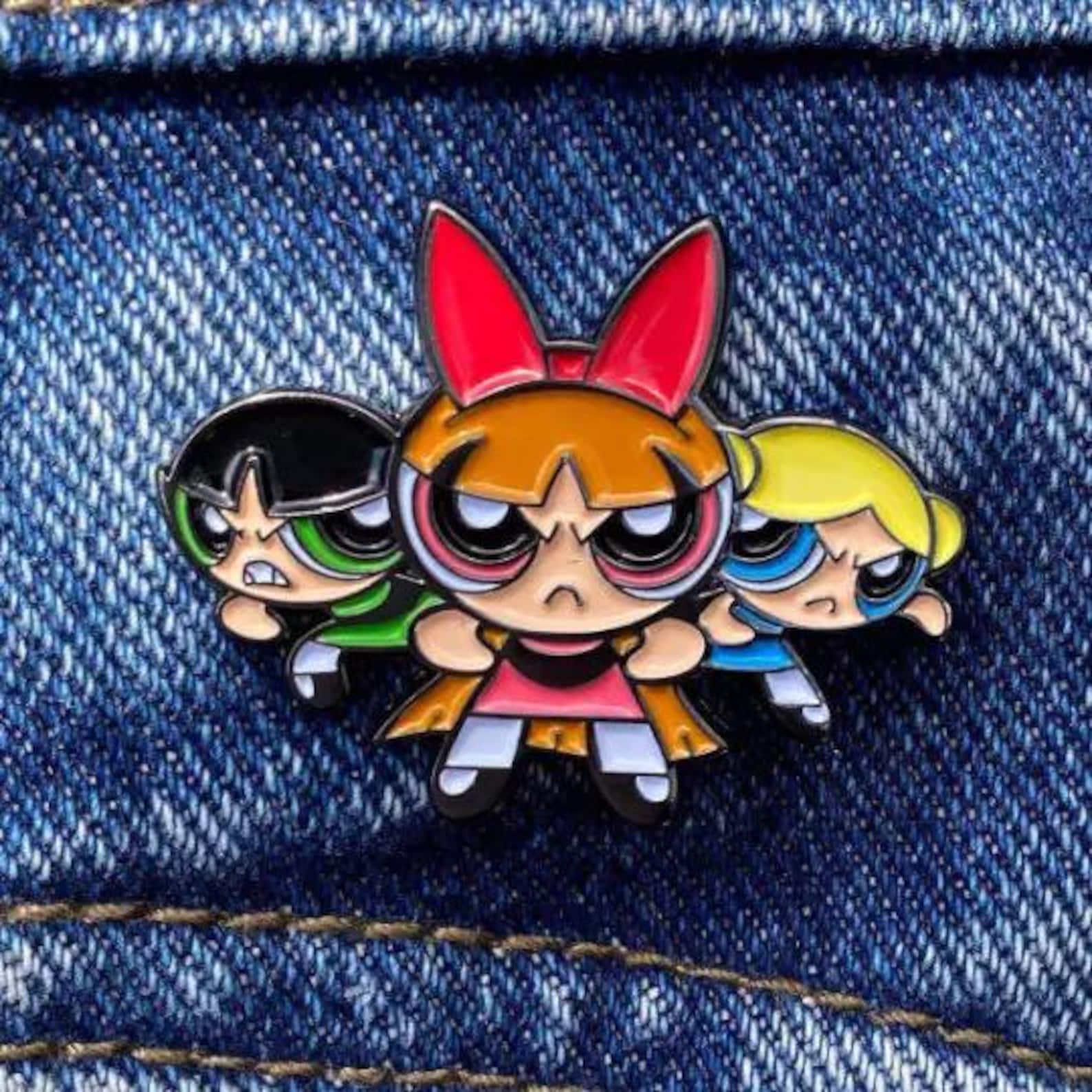 Powerpuff Girls Enamel Pin - Etsy