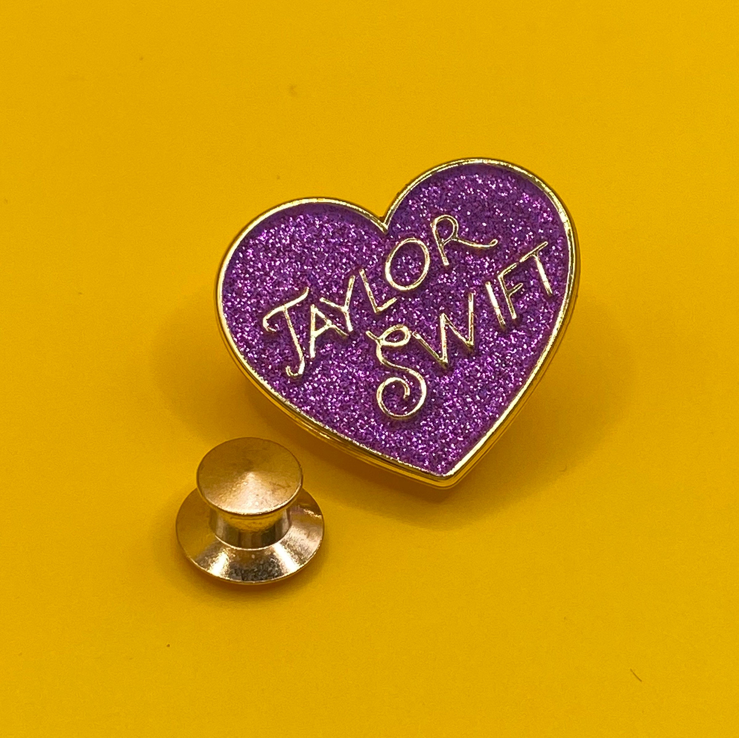 Stylish Taylor Swift Lyric Pin Badges - Set of 9