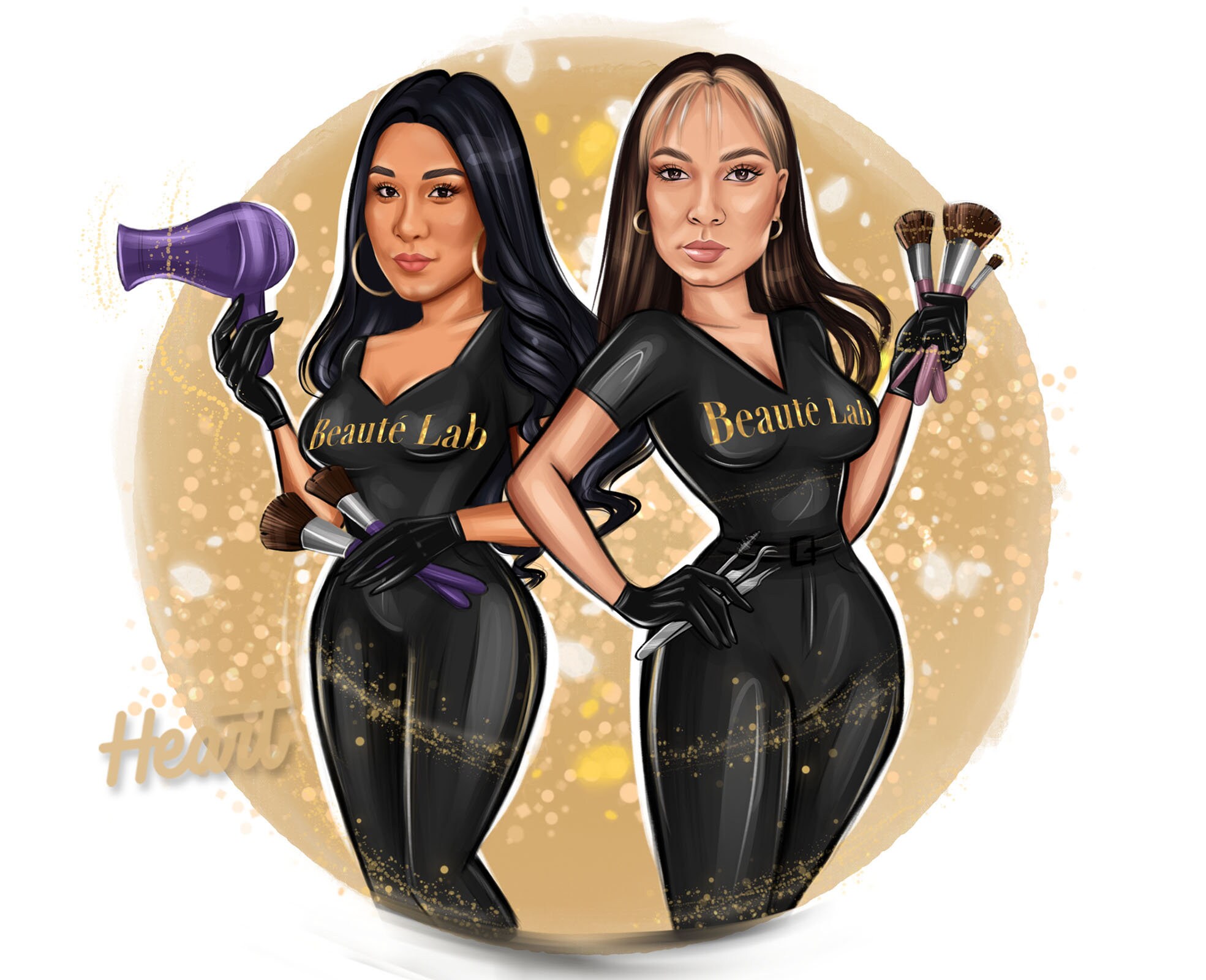 HAIRDRESSER LOGO DESIGN Hair Stylist Logo Hair Salon Logo | Etsy