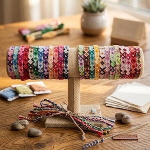 Braziliaanse armband in diverse kle оттен.