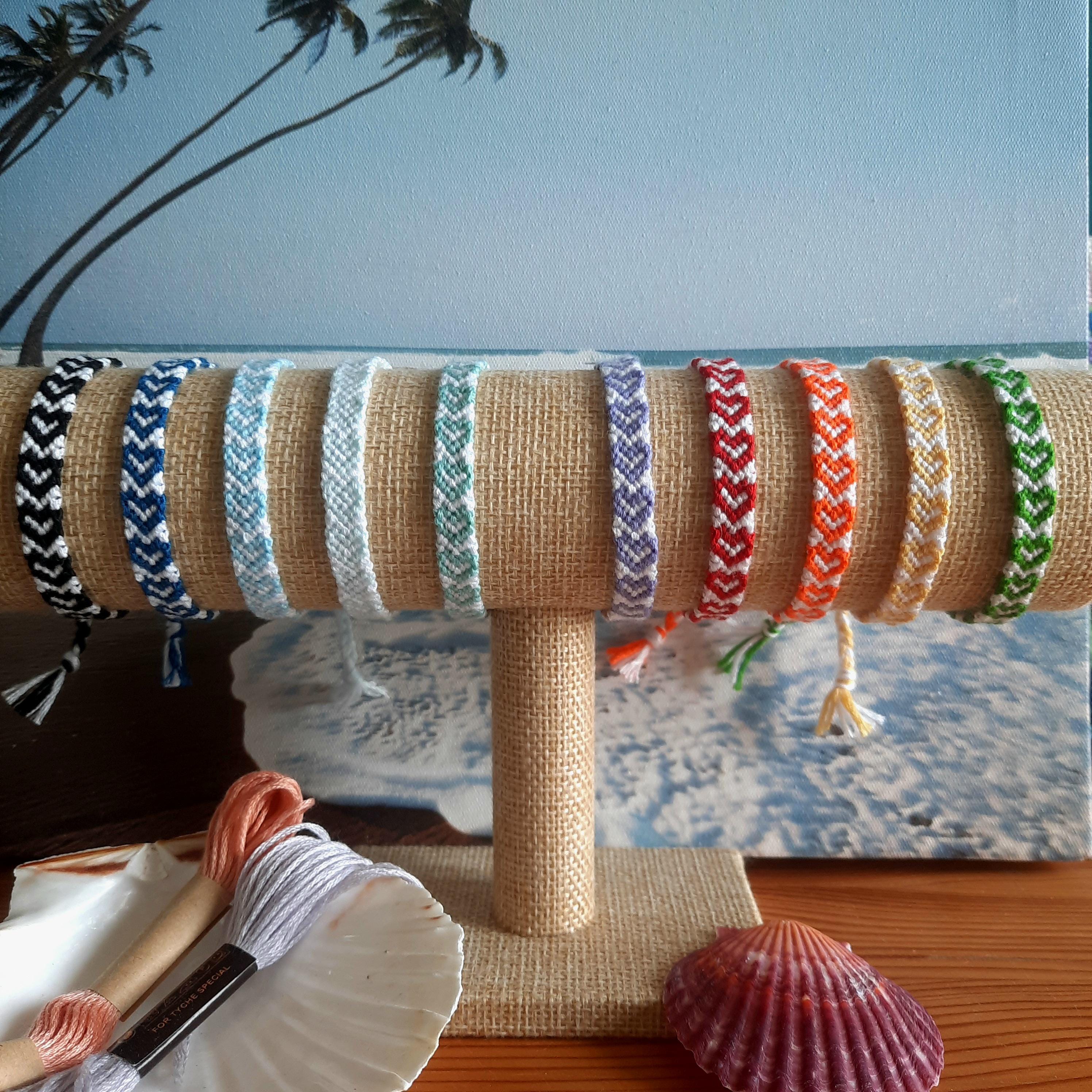 Bracelet brésilien. bracelet d'amitié. bracelet tissé - France Bracelet brésilien. bracelet d'amitié. bracelet tissé - France
