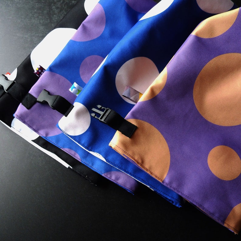 Wetbag blau-lila, A4, wasserabweisend, auch Nasstasche, Schwimmbad-Beutel, Tasche für Wechselwäsche, Kita-Beutel, Wet Bag ca. 20x30 cm Bild 9