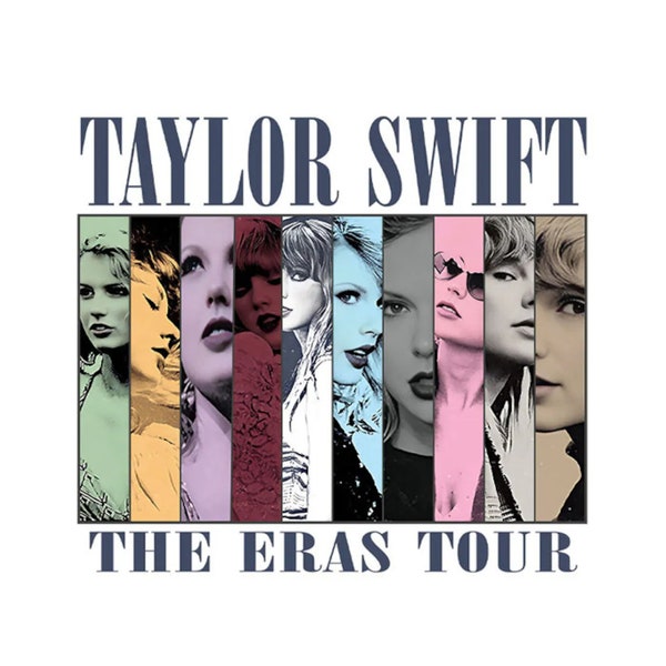 Eras Tour PNG, The Eras Tour Shirt, Lover, Folklore, Evermore, Meet me at Midnight, Midnights Concert Shirt, Swiftie PNG digital download