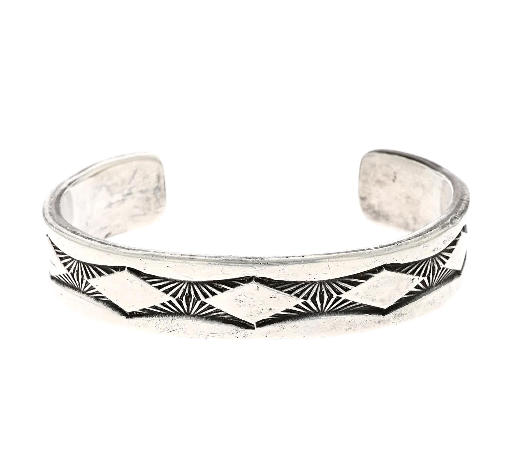 Navajo Sterling Silver Nora Tahe Bill Native American Navajo