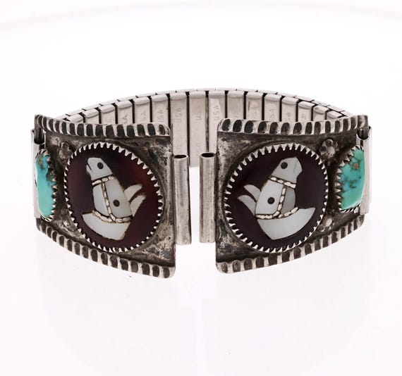 Vintage Zuni I. Isabel Simplicio Old Pawn 925 Sterling Silver