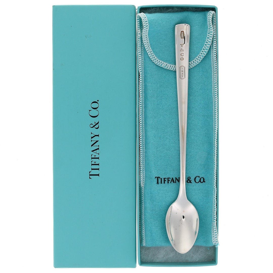 カトラリー(スプーン等) tiffany Silver925 Baby feeding spoon Sterling Silver Tiffany & Co 925 1837 Infant Baby Feeding Spoon