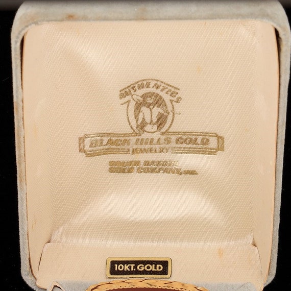 10kt Gold New W/Box Sm Landstrom Black Hills Gold… - image 6