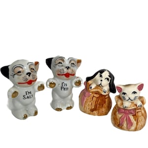 Bonzo Dog Salt Pepper - Etsy